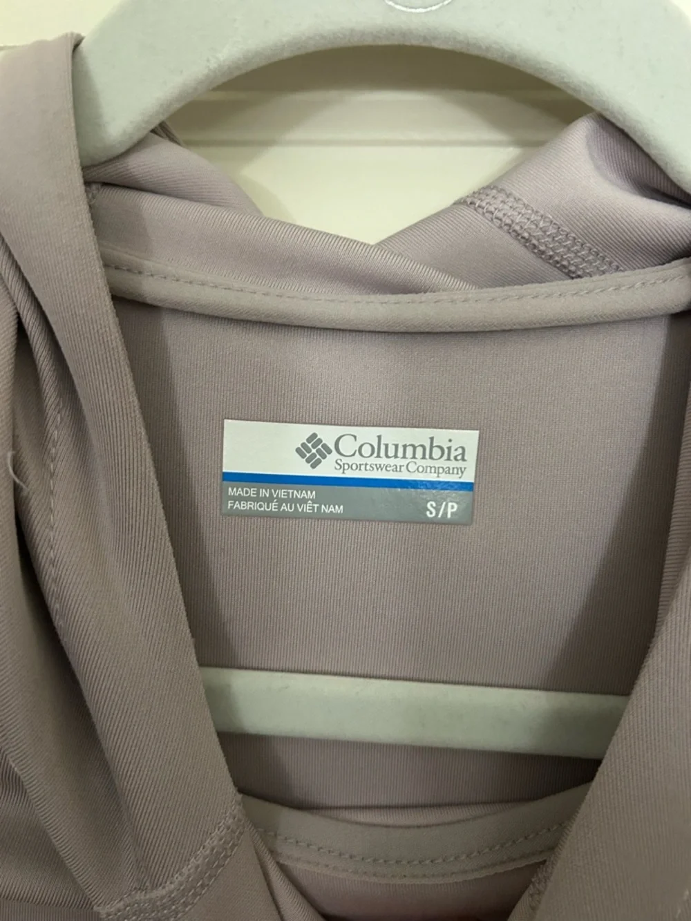 Columbia Light Lavender Pullover Hoodie - Picture 4 of 4